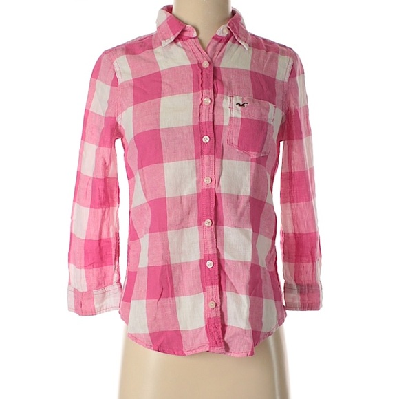 Like New- Hollister button down shirt - Picture 2 of 5